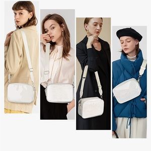 Faux fur with clear cover cross body bag, stadium approved